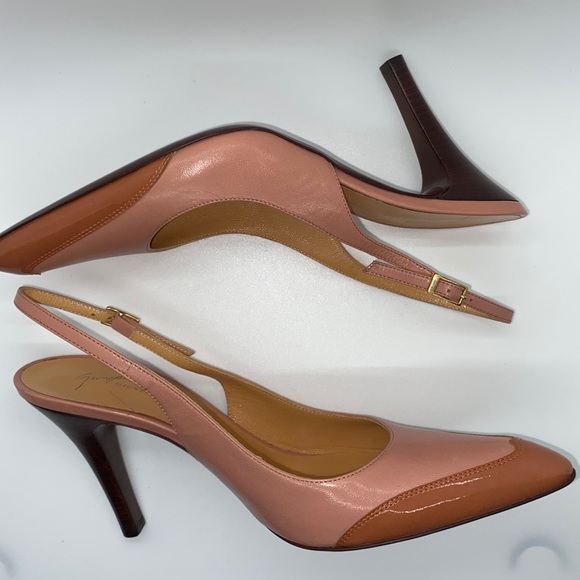 Like New! Giuseppe Zanotti Taupe Pink Pumps - Picture 9 of 16
